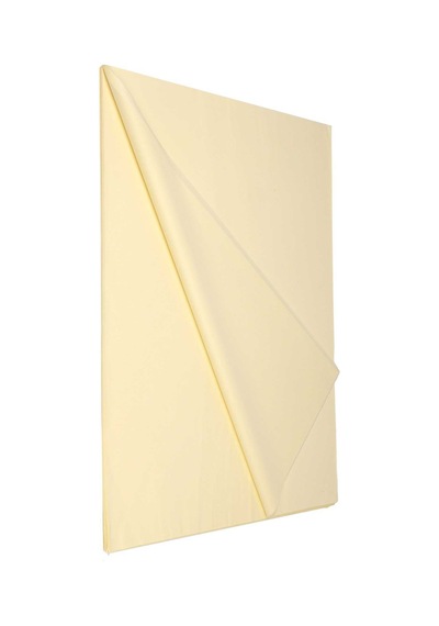Krem Simli Renk Pelur Kağıdı 50 x 70 CM 50 Adet