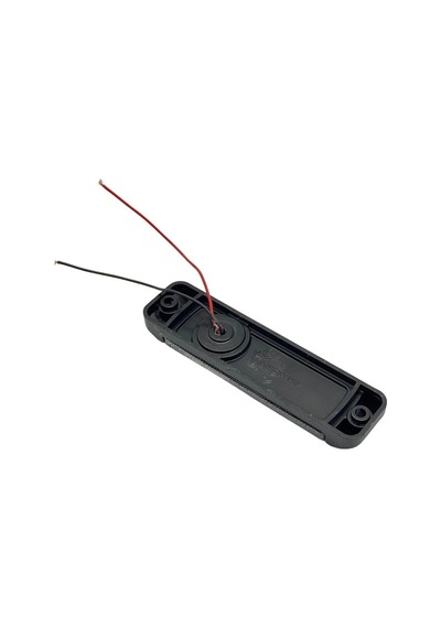 12v-24v Yan İkaz-park Lambası Side Marker Ledli Beyaz Krone Tip Dorse 130 32 Mm