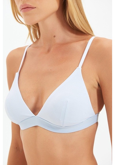 Deep Secret Açık Mavi Geniş Lastikli Bralet 001
