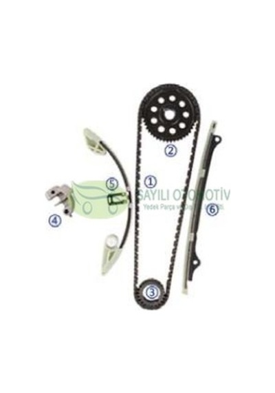 Honda Jazz 2003-2006 1.4 / Cıty 2007-2010 6 Parca Zincir Seti
