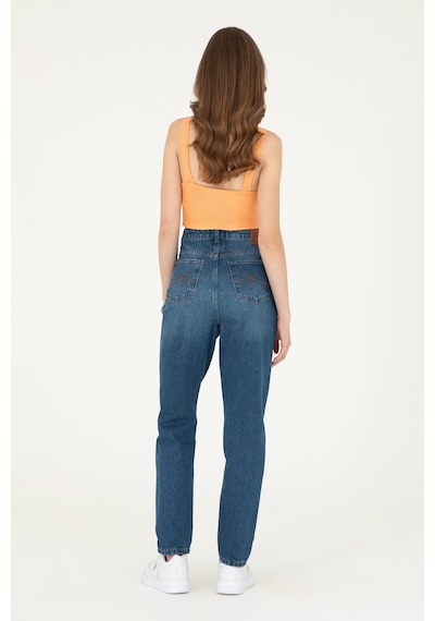 U.S. Polo Assn. U.s. Polo Assn. Kadın Mavi Pantolon Jean 50282809-dn0022 Mıd Blue