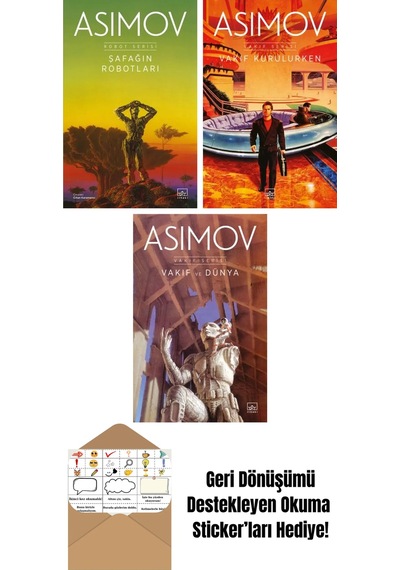 Şafağın Robotları Robot Serisi 3. Kitap + Vakıf Kurulurken Vakıf Serisi 6. Kitap + Vakıf Ve Dünya Vakıf Serisi 5. Kitap