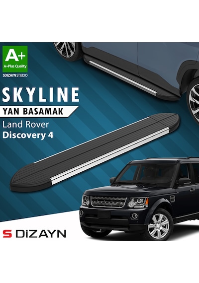S-dizayn Land Rover Discovery 4 Skyline Krom Yan Basamak 193 Cm 2009-2016 A+ Kalite