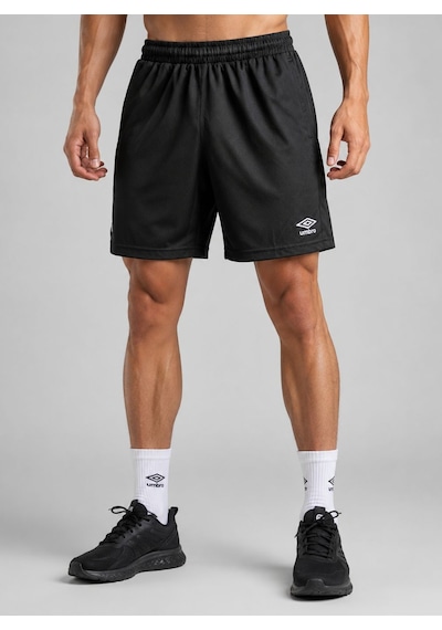 Umbro Woven Erkek Siyah Fermuar Cepli Antrenman Şortu Tm0016