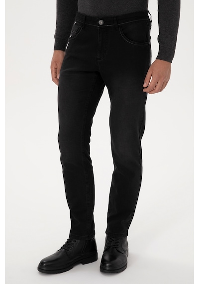 U.S. Polo Assn. Erkek Siyah Slim Fit Jean Pantolon 50316557-DN0027