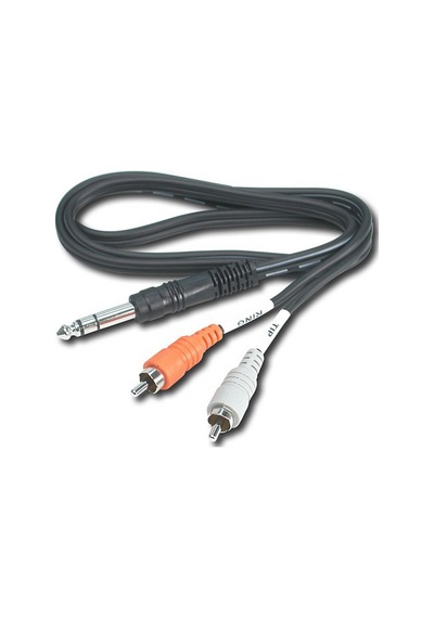 Hosa Technology Trs-202 Trs-202 - 2 Metre 6.35 Mm. Stereo Erkek