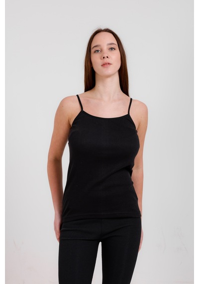 Comfort Secret Kadın Fitilli Pamuklu 4'lü Atlet Ekonomik Paket Beyaz