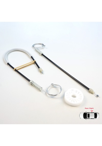 Ford Focus Mk2 Iı Cabrio 2006-2010 İçin Arka Sağ Cam Kriko Seti