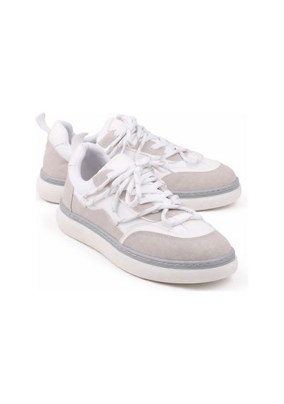 Stato Roman Bağcıklı Şık Günlük Kadın Sneaker Beyaz