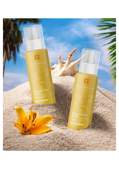 Leke Karşıtı Ve Nemlendirici Spf 50 Zambak Özlü Güneş Kremi 75ml Arbutin Niac %1 - Tk