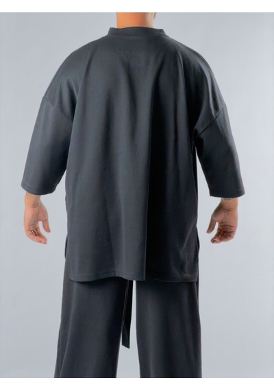 Cocopelli Oversize Tasarım Siyah Erkek Sweat Coc3387