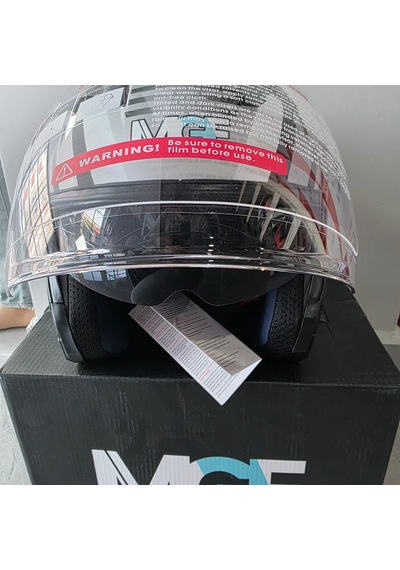 Çenesiz Kask Jk528-1 Mge Vizörlü Mat Siyah Gümüş M Mat Siyah - Gri - Gümüş M