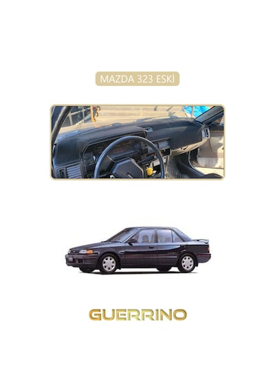 Mazda 323 Eskitorpido Koruma Halısı Bej Kenar