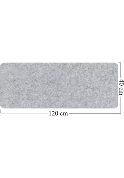 Mousepad Masa Üstü Koruyucu 3mm Keçe Klavye Pc Notebook Altı A4
