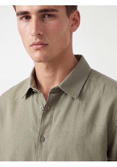 Lcw Vision Haki Regular Fit Erkek Gömlek