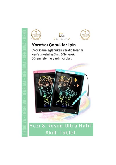 Akıllı Tablet Dijital Lcd Grafik Yazı Tahtası Eğitim Paneli Silinebilir Resim Akıllı Tablet 8,5 Inç