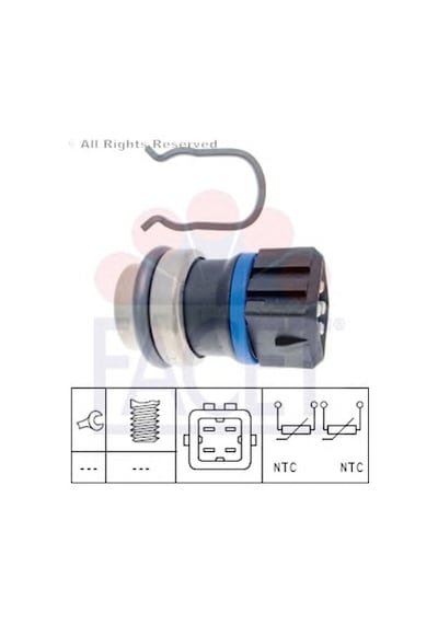 Polo 75 1.6 Aee 94-99 Hararet Müşürü Dört Fişli 6U0919501B 35791