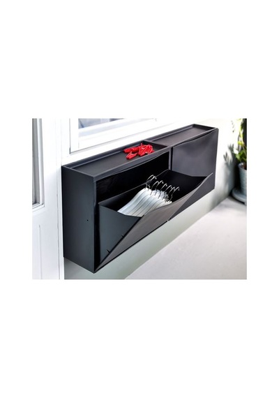 Ikea Trones Ayakkabı Dolabı, Siyah, 52x39 Cm
