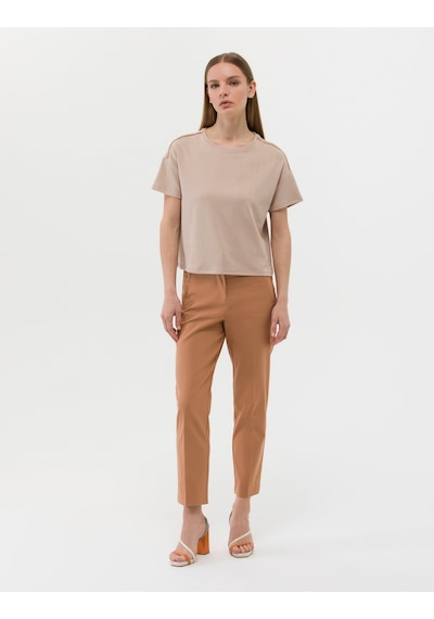 Pierre Cardin Kadın Kahverengi Pantolon 50269321-vr233