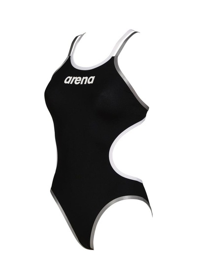 Arena One Bıglogo Kadın Yüzücü Mayosu 004732550 Siyah