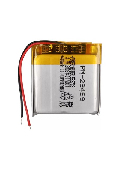 Powermaster Pm-29469 3.7v 400mah 582728 Soketsiz Lityum Polimer Li-po Batarya Şarj Edilebilir Pil