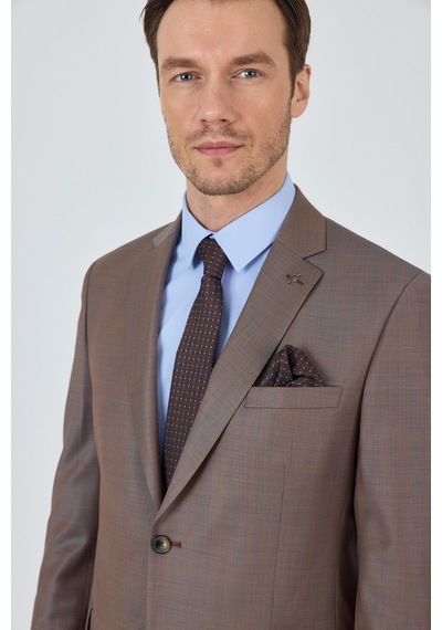 İmza Turuncu Mono Yaka Düz 2 Düğme Classic Yünlü Slim Fit Takım Elbise 1001250175 Turuncu İmza Turuncu Mono Yaka Düz 2 Düğme Classic Yünlü Slim Fit Takım Elbise 1001250175 Turuncu