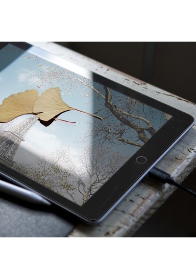 Ally Apple Uyumlu iPad 9.7 İnch Paper Like Film Darbe Emici Pet Ekran Koruyuc