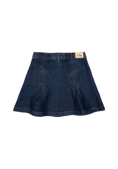 U.s. Polo Assn. Kız Çocuk Koyu Mavi Etek Jean 50304244-dn0023 Dark Blue Koyu Mavi