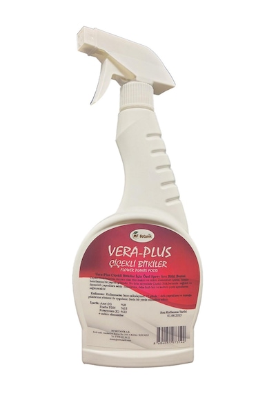 Mf Botanik Vera-Plus Çiçekli Bitkiler İçin Özel Sprey Sıvı Bitki Besini 500 ML