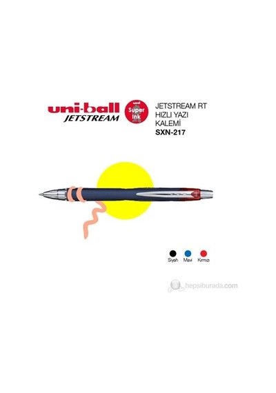 Uni Sxn-217 Jetstream Roller Kırmızı Çok Renkli