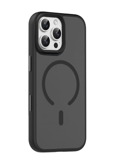Joko Apple iPhone Uyumlu iPhone 16 Pro Max Megane Magsafe Kapak - Siyah Renkli