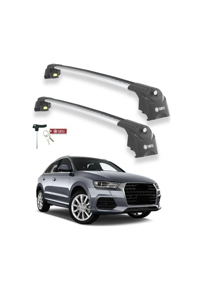 Turtle Audi Q3 8u 2012-2018 Ara Atkı Air2 Gri