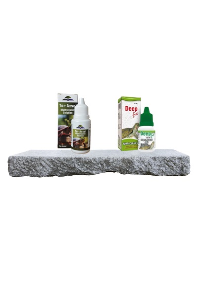 Purecanpati Kaplumbağa Bakım Seti Tor-axsol Vitamin + Deepfix Kabuk Koruyucu
