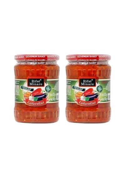 Rifat Minare Lütenitsa Kahvaltılık Sos Acı 530 Gr 2 Li