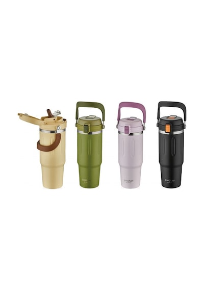 Shotay Campıng Çelik Mug Lila 900 Ml.