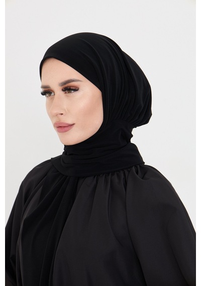 Hürrem Bone Siyah Pratik Hazır Geçmeli Tesettür Bone Sandy Boyunluklu Çıtçıtlı 2505 01 Siyah Hürrem Bone Siyah Pratik Hazır Geçmeli Tesettür Bone Sandy Boyunluklu Çıtçıtlı 2505 01 Siyah