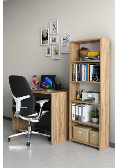 Kitaplıklı Çalışma Masası Bilgisayar Masası Raflı Öğrenci Ofis Masası Modern Tasarım Çok Amaçlı Dolaplı Masa Atlantik Çam Kitaplıklı Çalışma Masası Bilgisayar Masası Raflı Öğrenci Ofis Masası Modern Tasarım Çok Amaçlı Dolaplı Masa Atlantik Çam