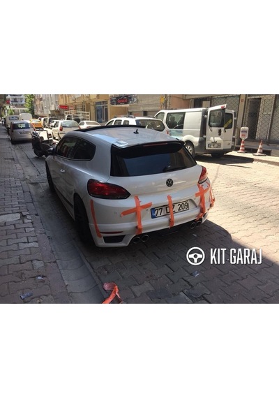 Kit Garaj Volkswagen Scirocco Makyajsız Rieger Arka Ek Plastik Boyasız