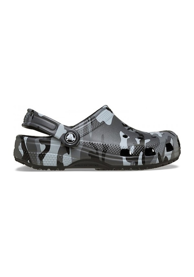 Crocs Classic Camouflage Çocuk Terlik Siyah