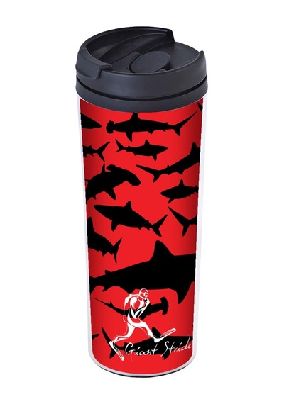 Giant Stride Shark Red Tumbler