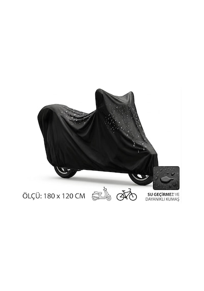 River World 120 Cm X 180 Cm Ebatında Scooter Ve Motorsiklet İçin Toz Ve Su Geçirmez Branda