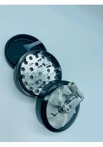 Tobaccoturk724 Çelik Metal 3 Parça Tutun öğütücü Grinder 62 MM aly285