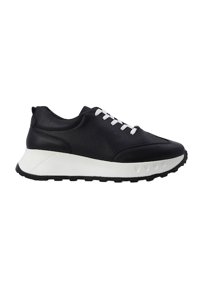 Albishoes Albini Kadın Hakiki Deri Günlük Spor Ayakkabı Siyah