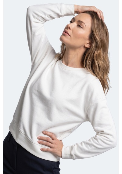 Slazenger Kunto I Kadın Ekru Sweatshırt