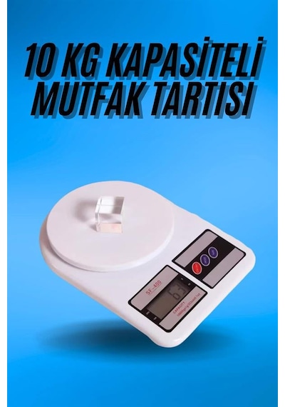 Dijital Hassas 10 Kg Mutfak Terazisi Tartısı Lcd Ekran Mutfak Tartısı Çok Renkli 79260553