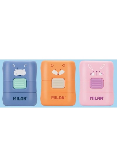 Milan 4901116fa Fun Anımal Fırçalı Silgi - 16 Adet