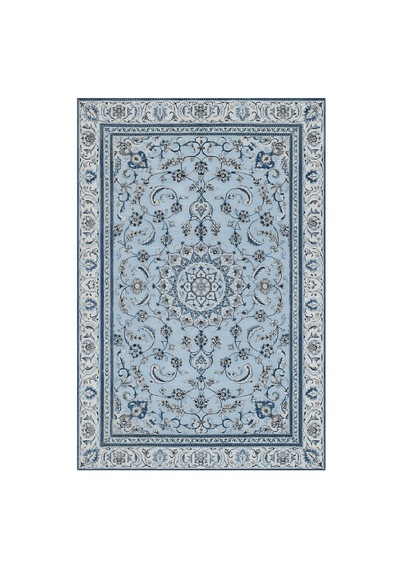 Kartela Halı Suma Halı Jüt Taban Dokuma Halı Mavi - 120 X 180 Cm