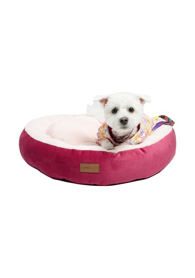 Peluş Minderli Küçük Ve Orta Irk Kedi Köpek Yatağı 62x65 Cm - Pem