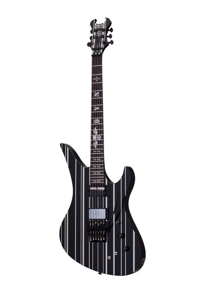 Schecter Synyster Custom-S Fr Elektro Gitar (Gloss Black & Si