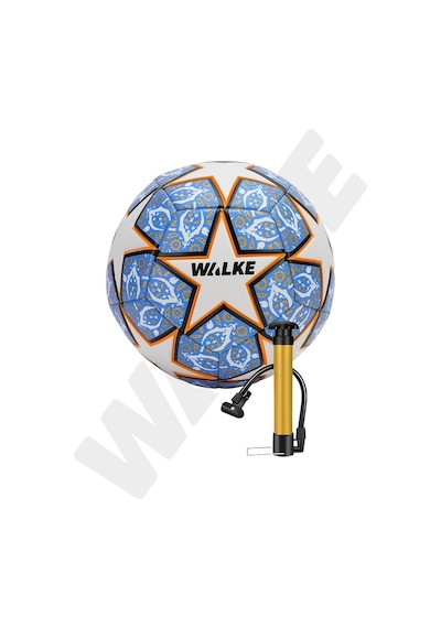 Walke Premium Şampiyonlar Ligi Temalı 5 Numara Futbol Topu Pompa Hediyeli Mavi